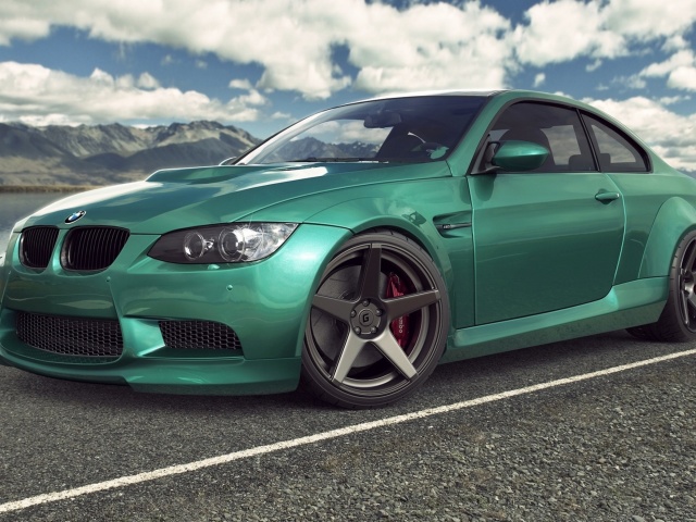 Das BMW M3 E92 Tuning Wallpaper 640x480