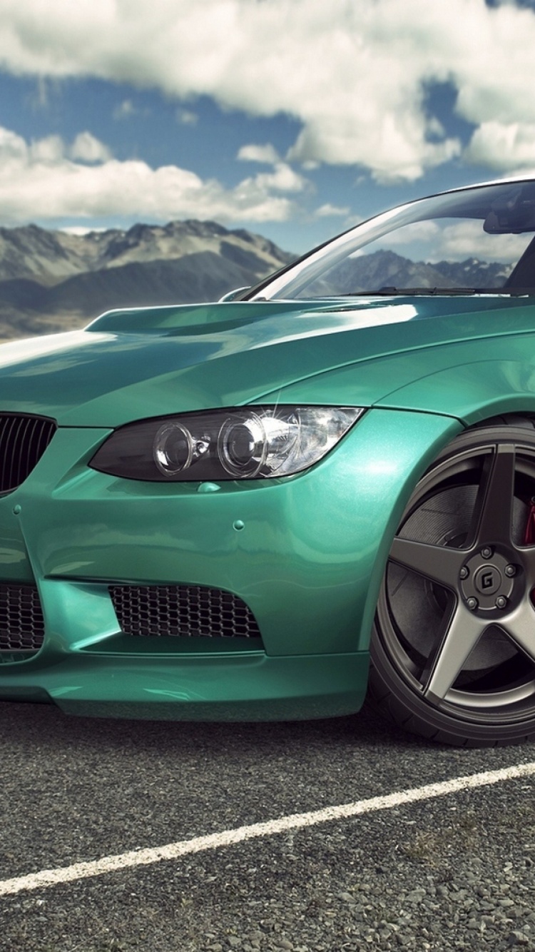 Fondo de pantalla BMW M3 E92 Tuning 750x1334