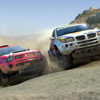 Обои Nascar Dirt Cars Games для 2048x2048