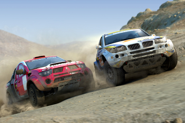Screenshot №1 pro téma Nascar Dirt Cars Games