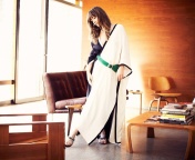 Обои Olivia Wilde in Kimono 176x144