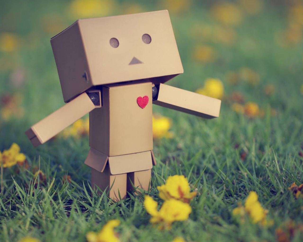 Screenshot №1 pro téma Danbo In Love 1280x1024