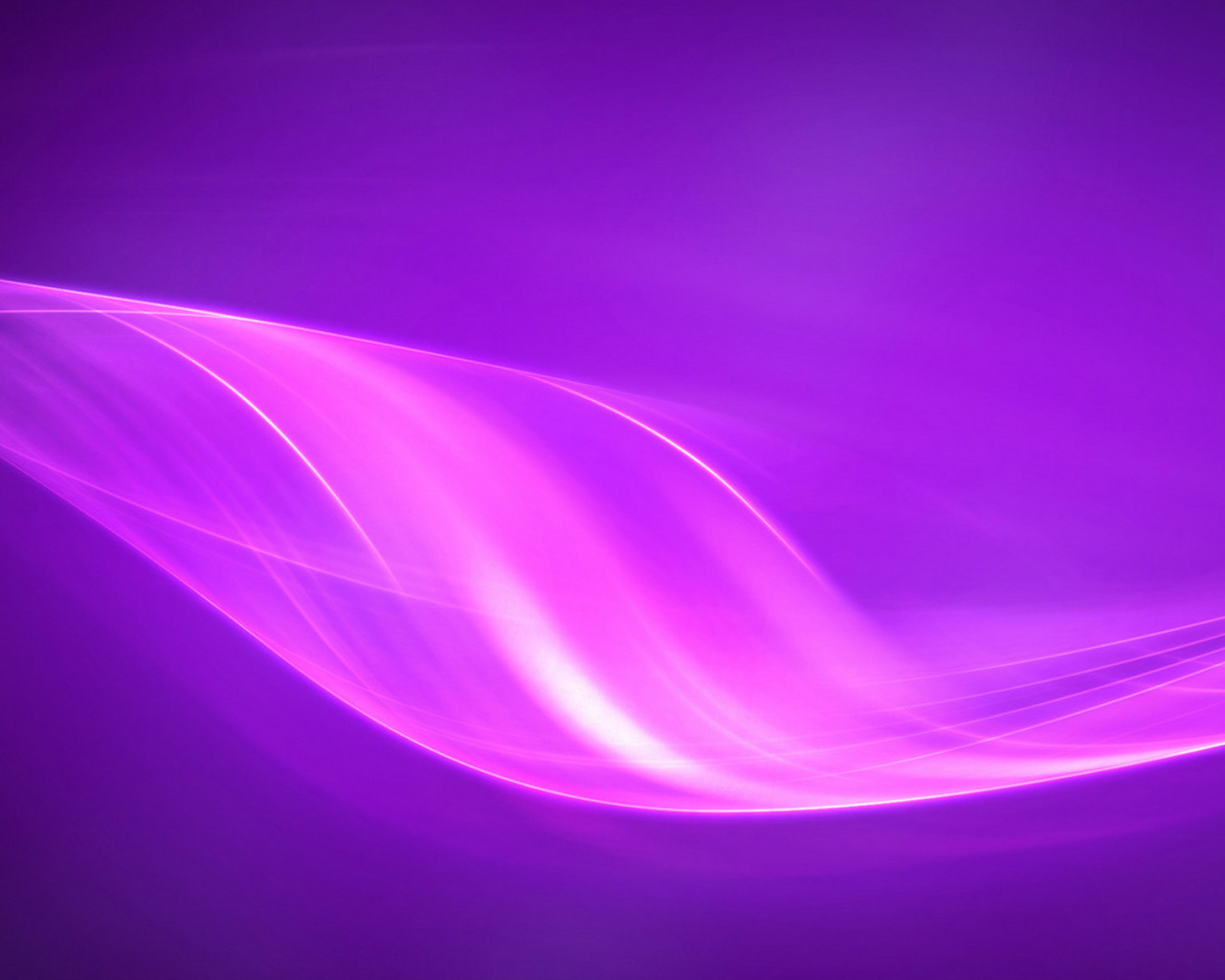 Screenshot №1 pro téma Purple Waves 1280x1024