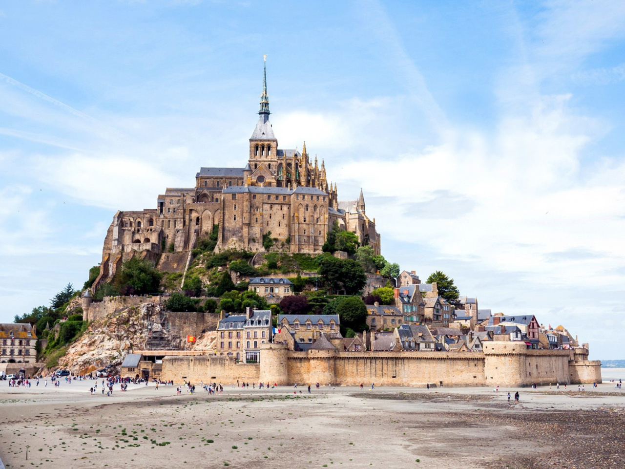 Обои Mont Saint Michel 1280x960
