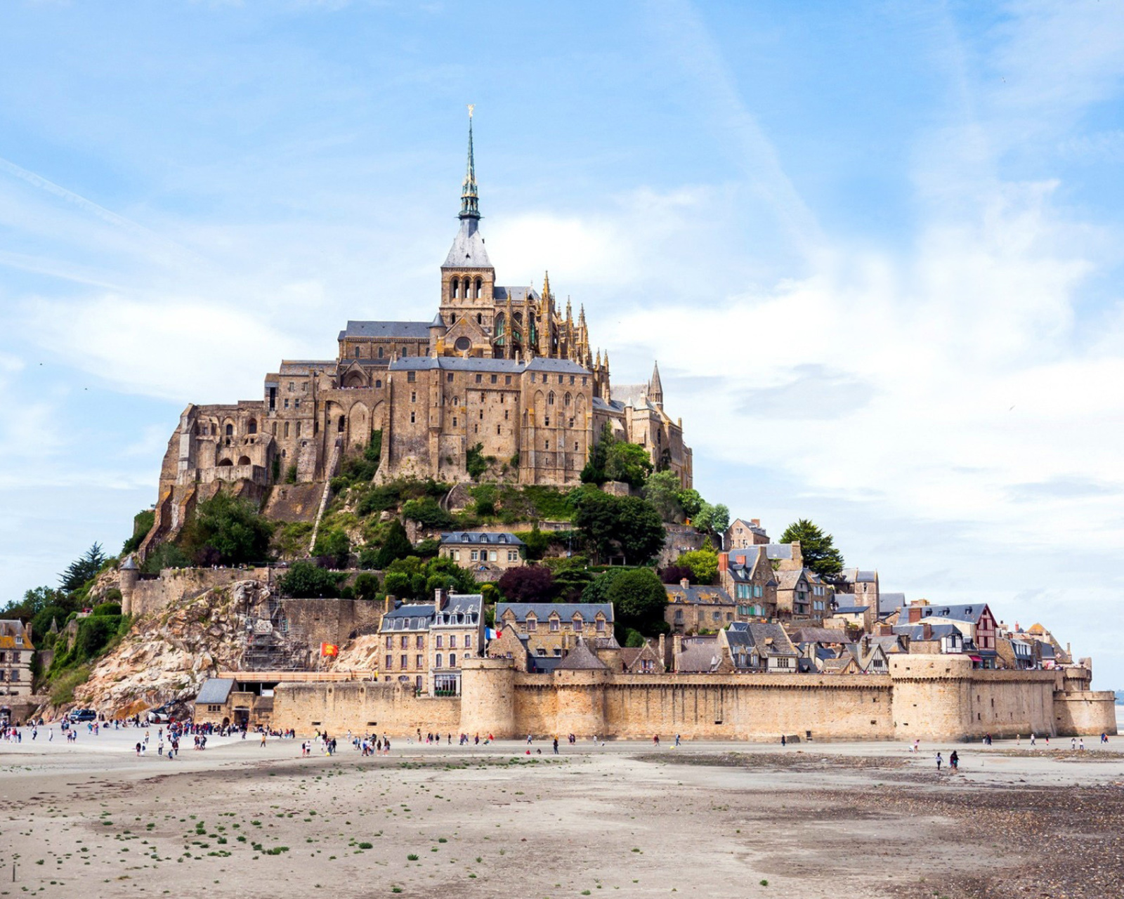 Обои Mont Saint Michel 1600x1280