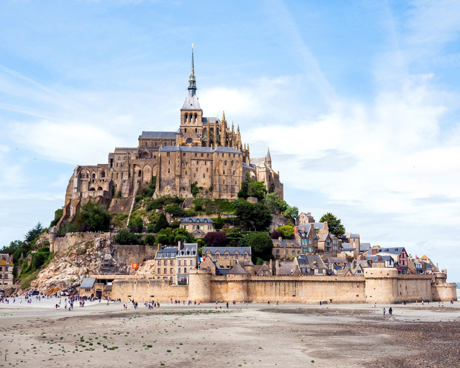 Screenshot №1 pro téma Mont Saint Michel 1600x1280