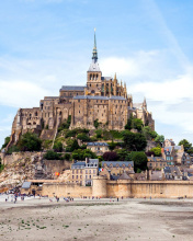 Fondo de pantalla Mont Saint Michel 176x220