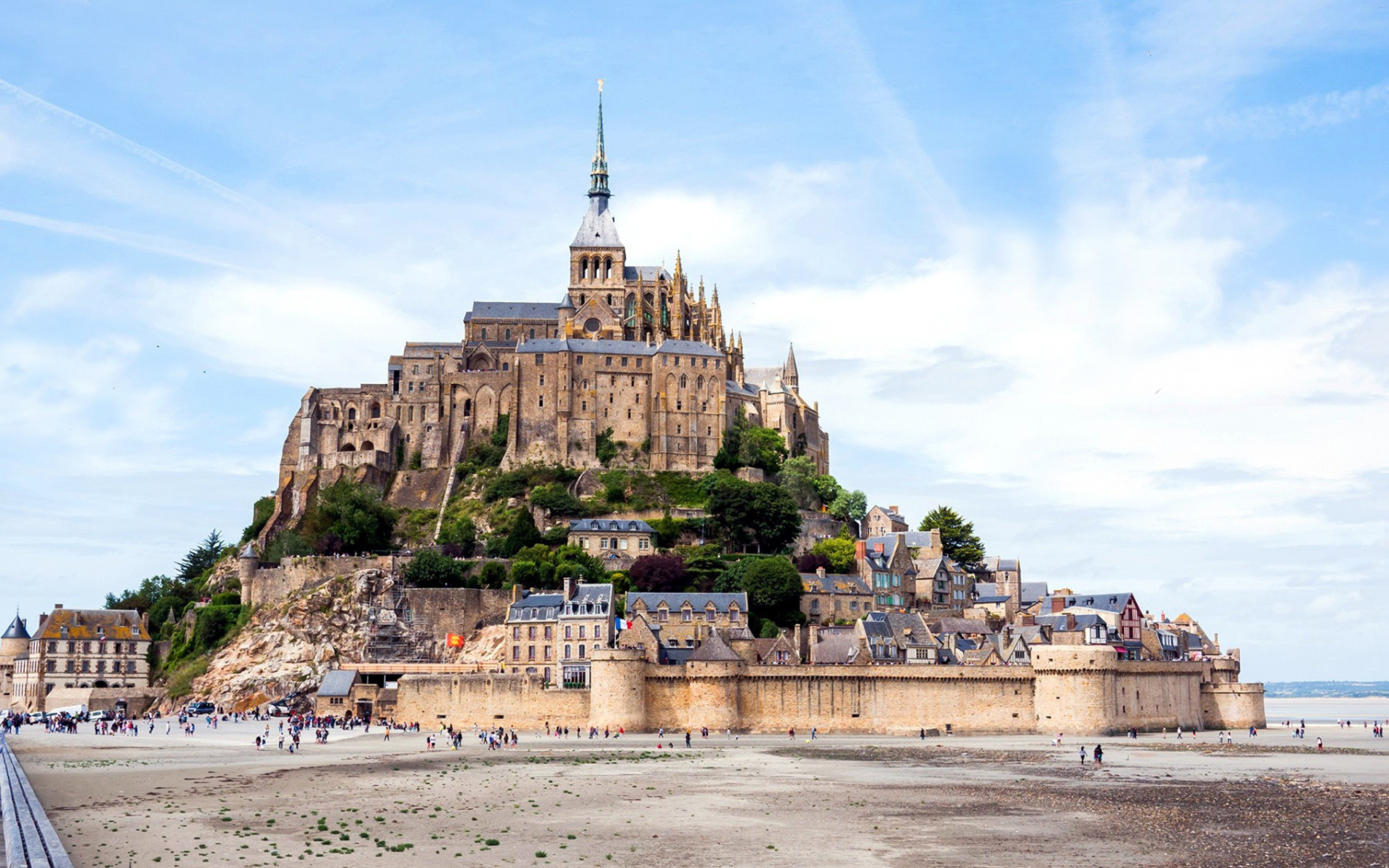 Обои Mont Saint Michel 2560x1600