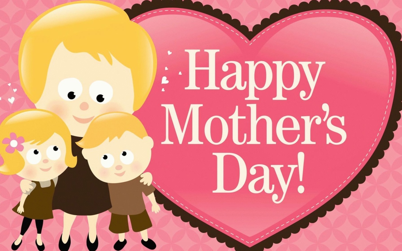 Fondo de pantalla Happy Mother Day 1280x800