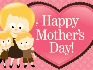 Das Happy Mother Day Wallpaper 320x240