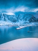 Lofoten Island wallpaper 132x176