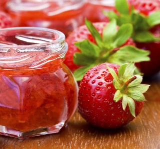 Strawberry Jam sfondi gratuiti per 208x208