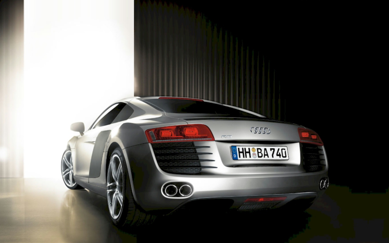 Das Audi R8 Wallpaper 1280x800
