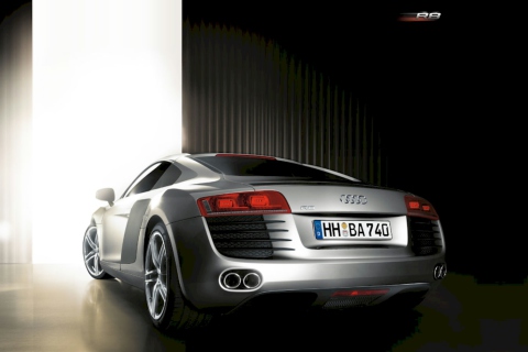 Screenshot №1 pro téma Audi R8 480x320