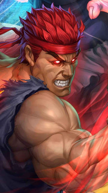 Street Fighter Arcade Game wallpaper 360x640