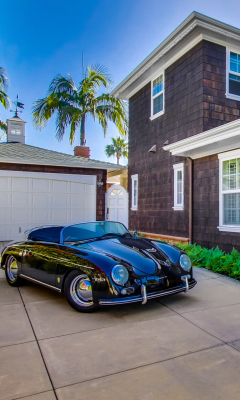 Sfondi Classic Car - Porsche 356 240x400