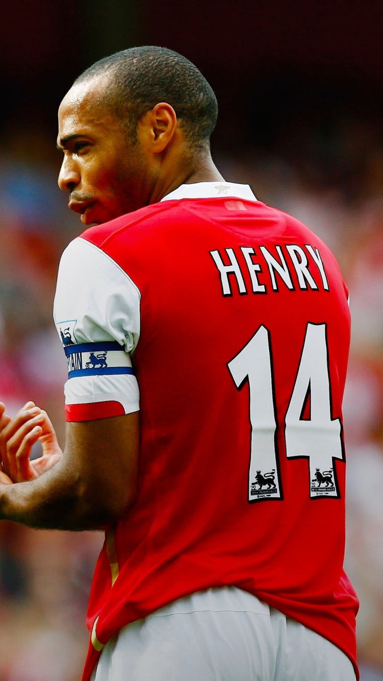 Screenshot №1 pro téma Thierry Henry Arsenal 750x1334