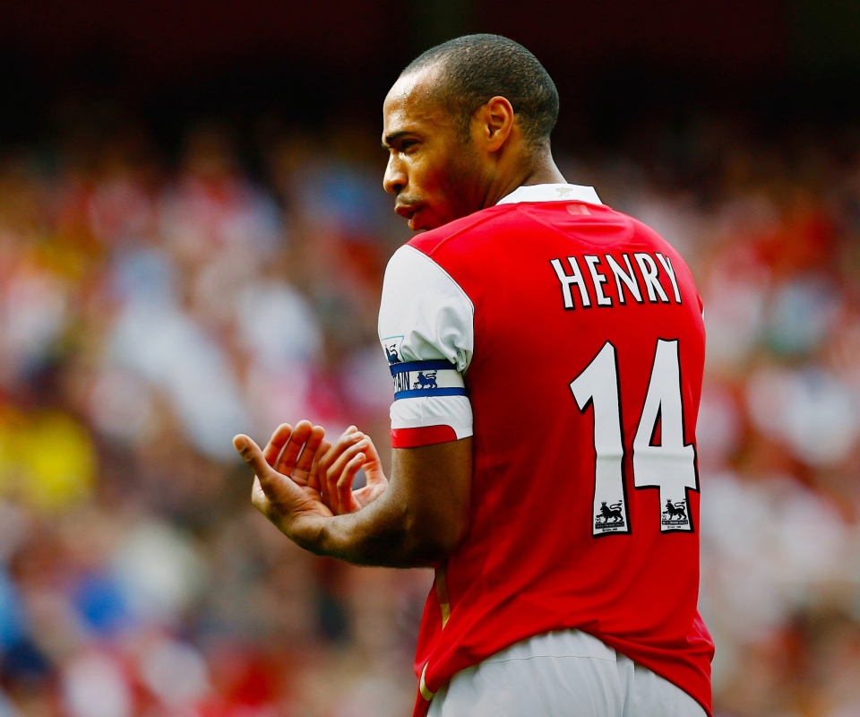 Das Thierry Henry Arsenal Wallpaper 960x800