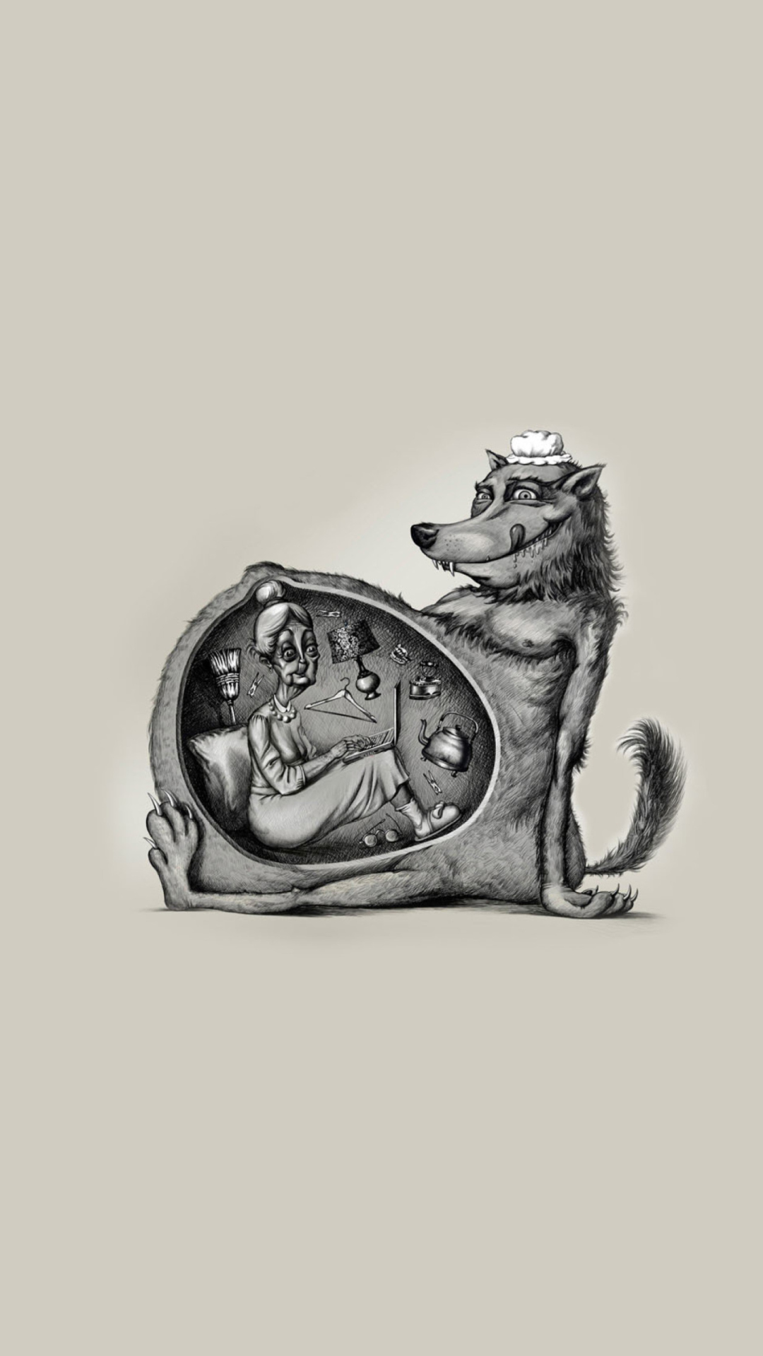 Little Red Riding Hood - Wolf And Granny screenshot #1 1080x1920