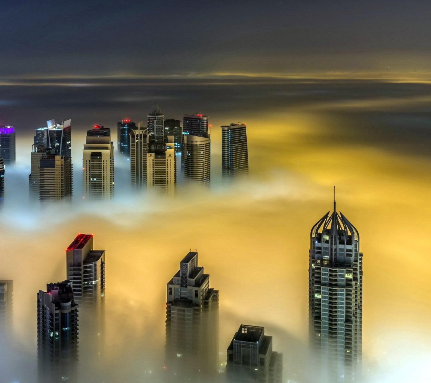 Обои Dubai on Top 1440x1280
