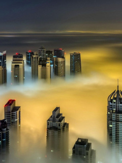 Dubai on Top wallpaper 240x320