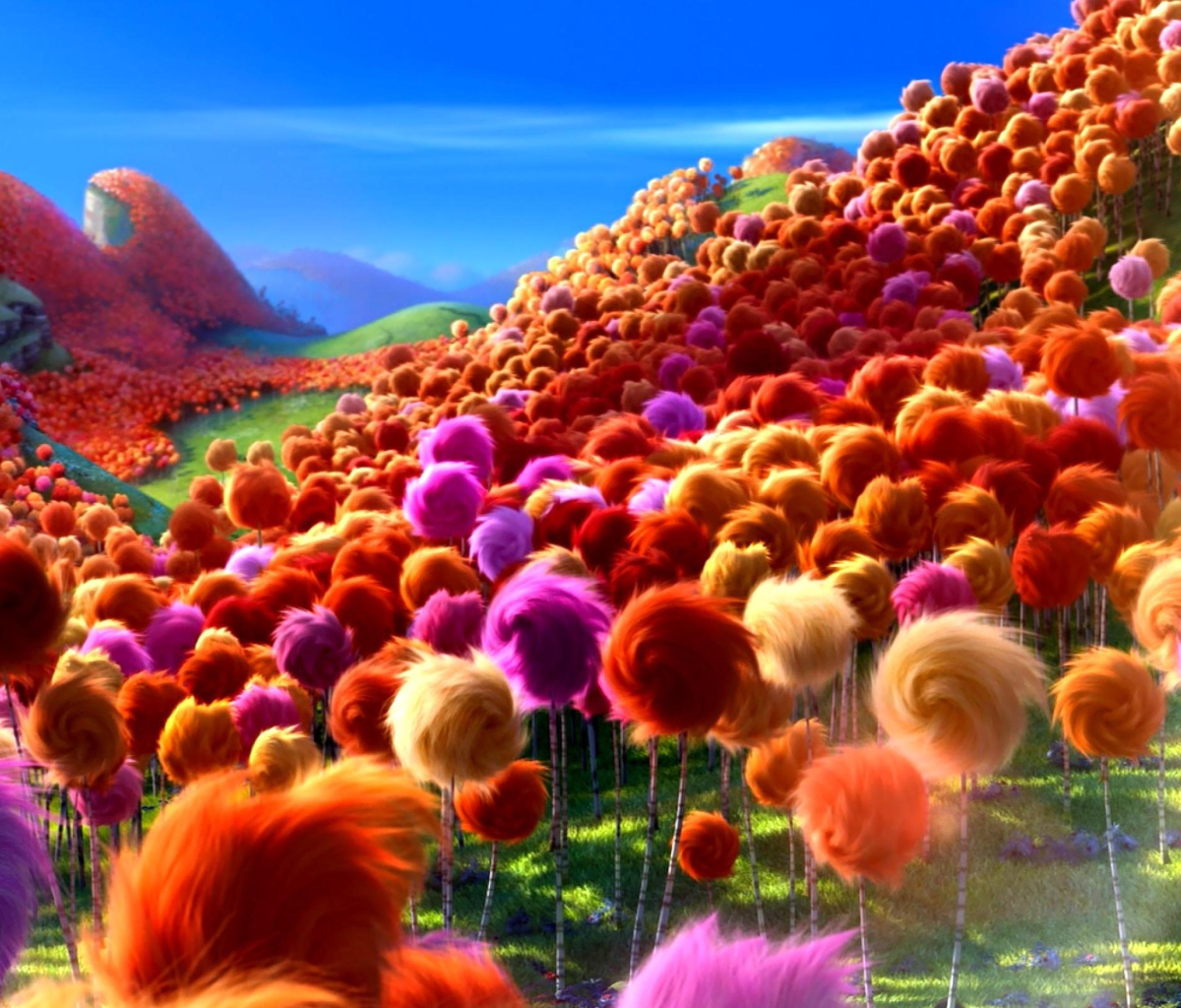 Screenshot №1 pro téma Fluffy Valley 1200x1024