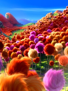 Screenshot №1 pro téma Fluffy Valley 240x320