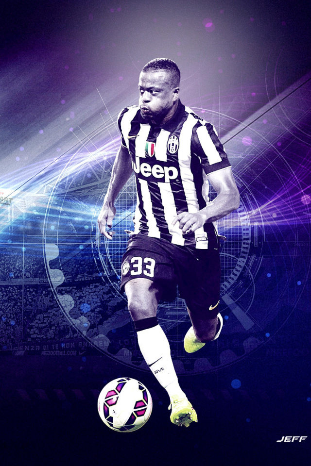 Screenshot №1 pro téma Patrice Evra - Juventus 640x960