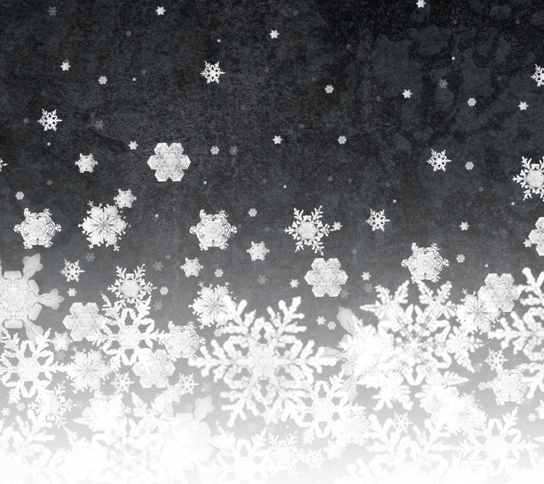 Sfondi Snowflakes 1080x960