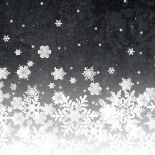 Snowflakes papel de parede para celular para iPad mini 2