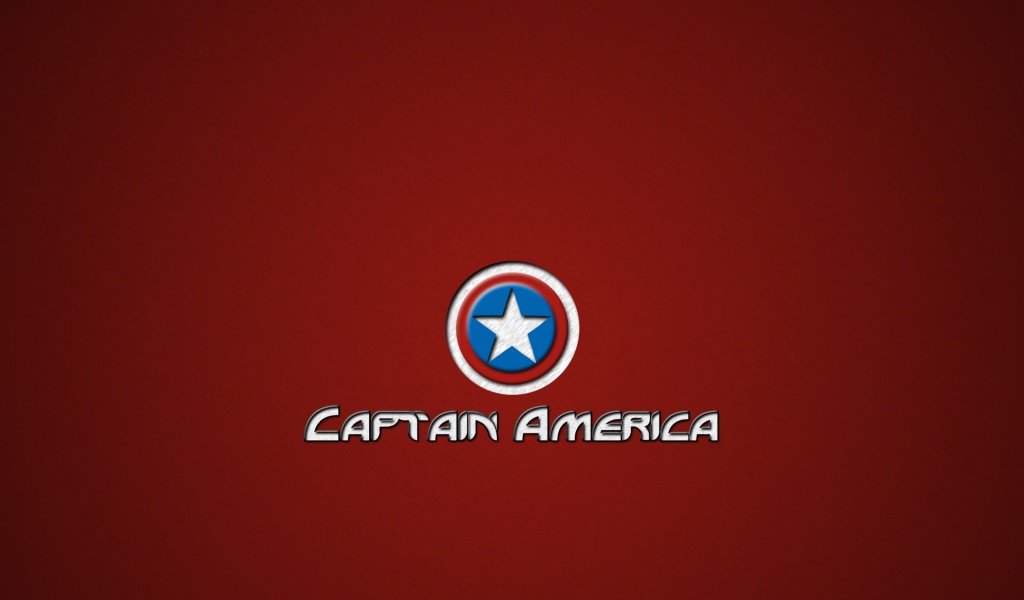 Das Captain America Shield Wallpaper 1024x600