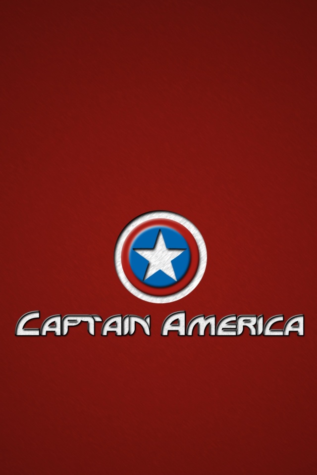 Das Captain America Shield Wallpaper 640x960