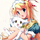 Screenshot №1 pro téma Anime Girl 128x128