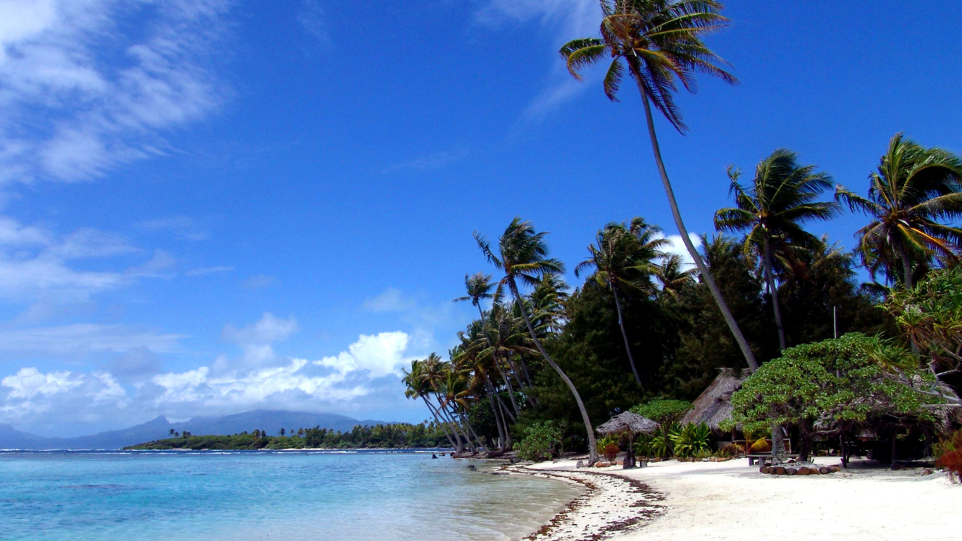 Screenshot №1 pro téma Cook Islands 1366x768