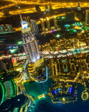 Dubai Top View wallpaper 128x160