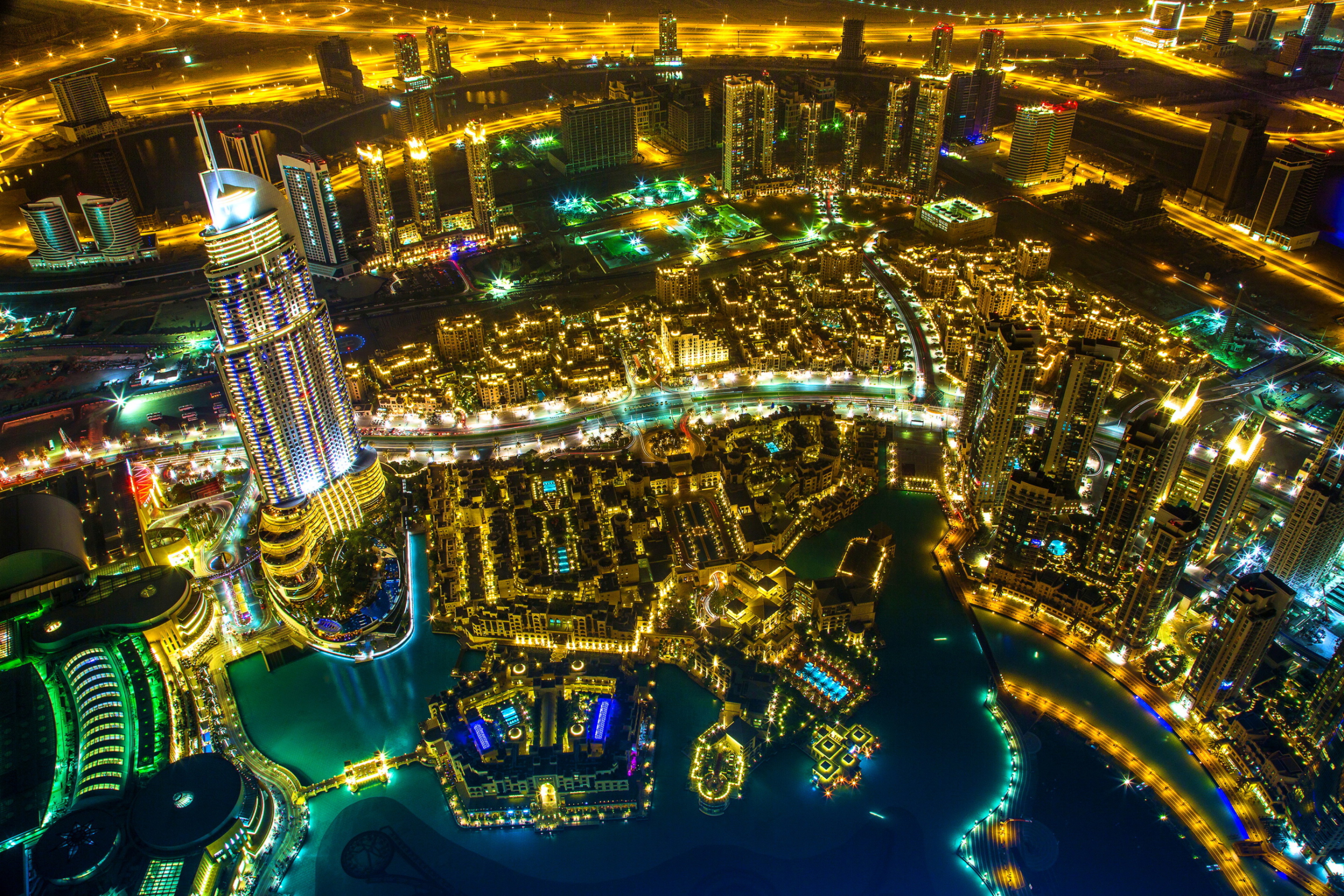 Sfondi Dubai Top View 2880x1920