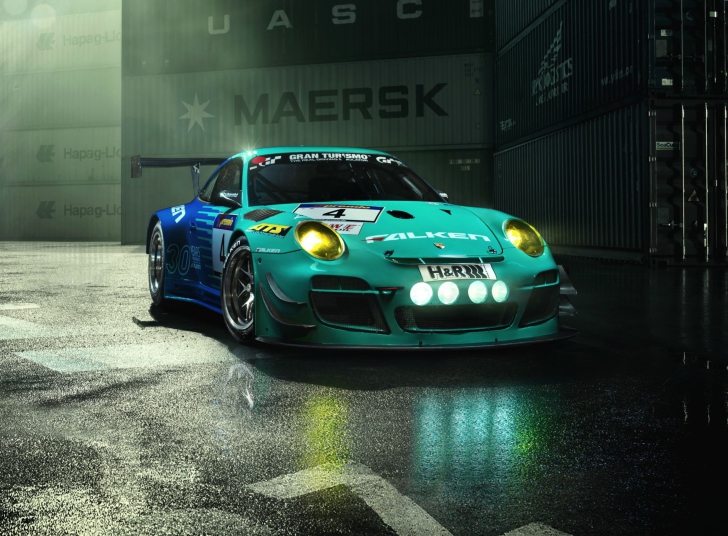 Fondo de pantalla Falken Porsche 911 G