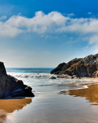 Oceanfront Beach - Obrázkek zdarma pro iPhone 6