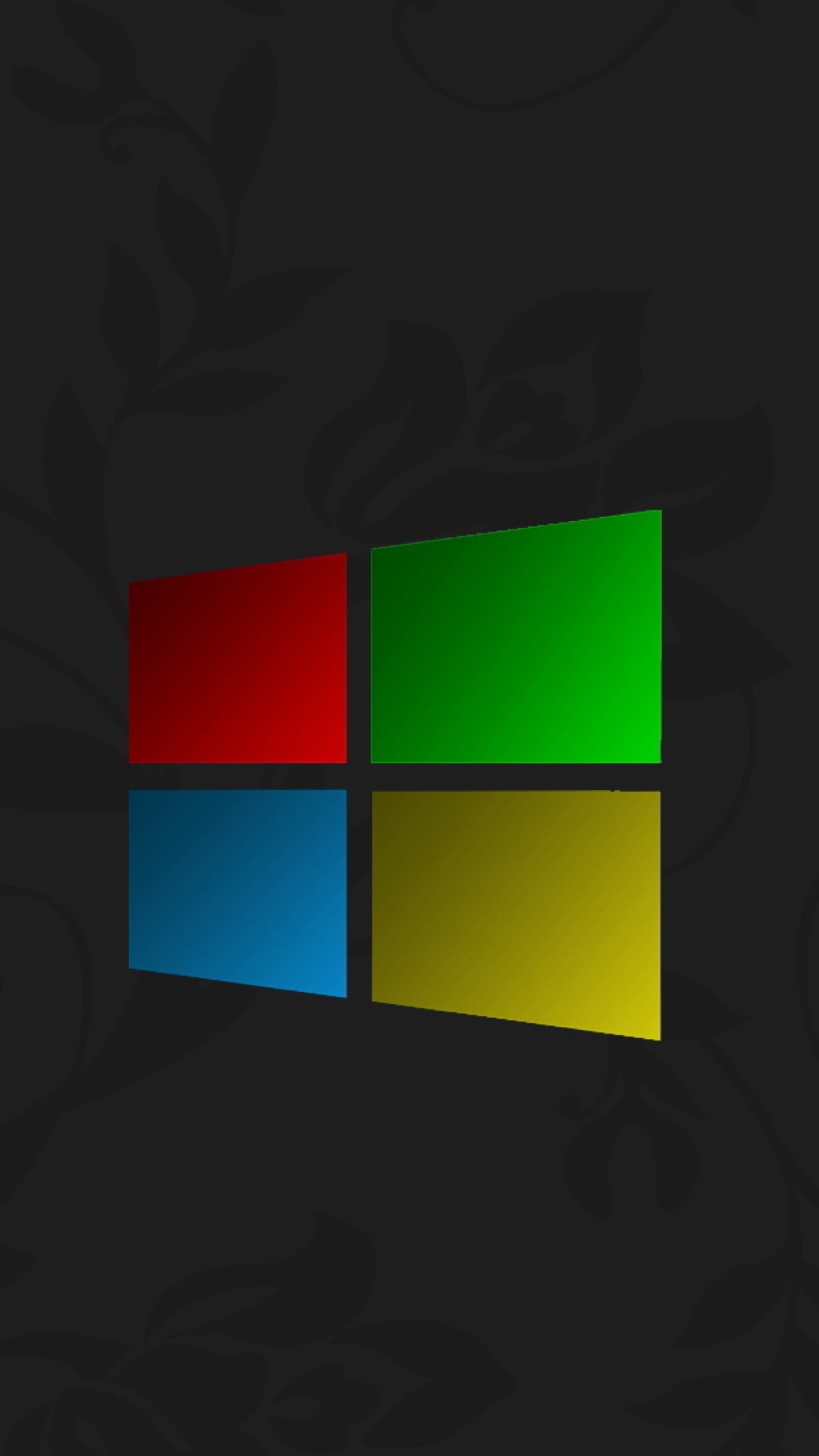 Fondo de pantalla Windows 3D Logo 1080x1920