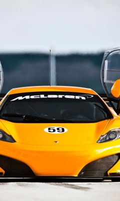 Screenshot №1 pro téma McLaren MP4 12C 240x400