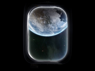 Das View From Outer Space Wallpaper 320x240