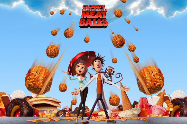 Das Cloudy with a Chance of Meatballs Wallpaper