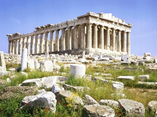 Parthenon Acropolis Athens Greece screenshot #1 320x240