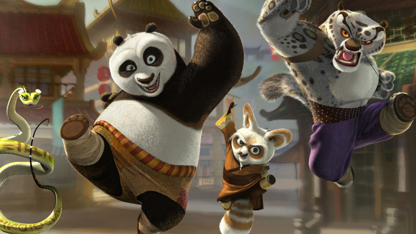 Fondo de pantalla Kung Fu Panda 1600x900