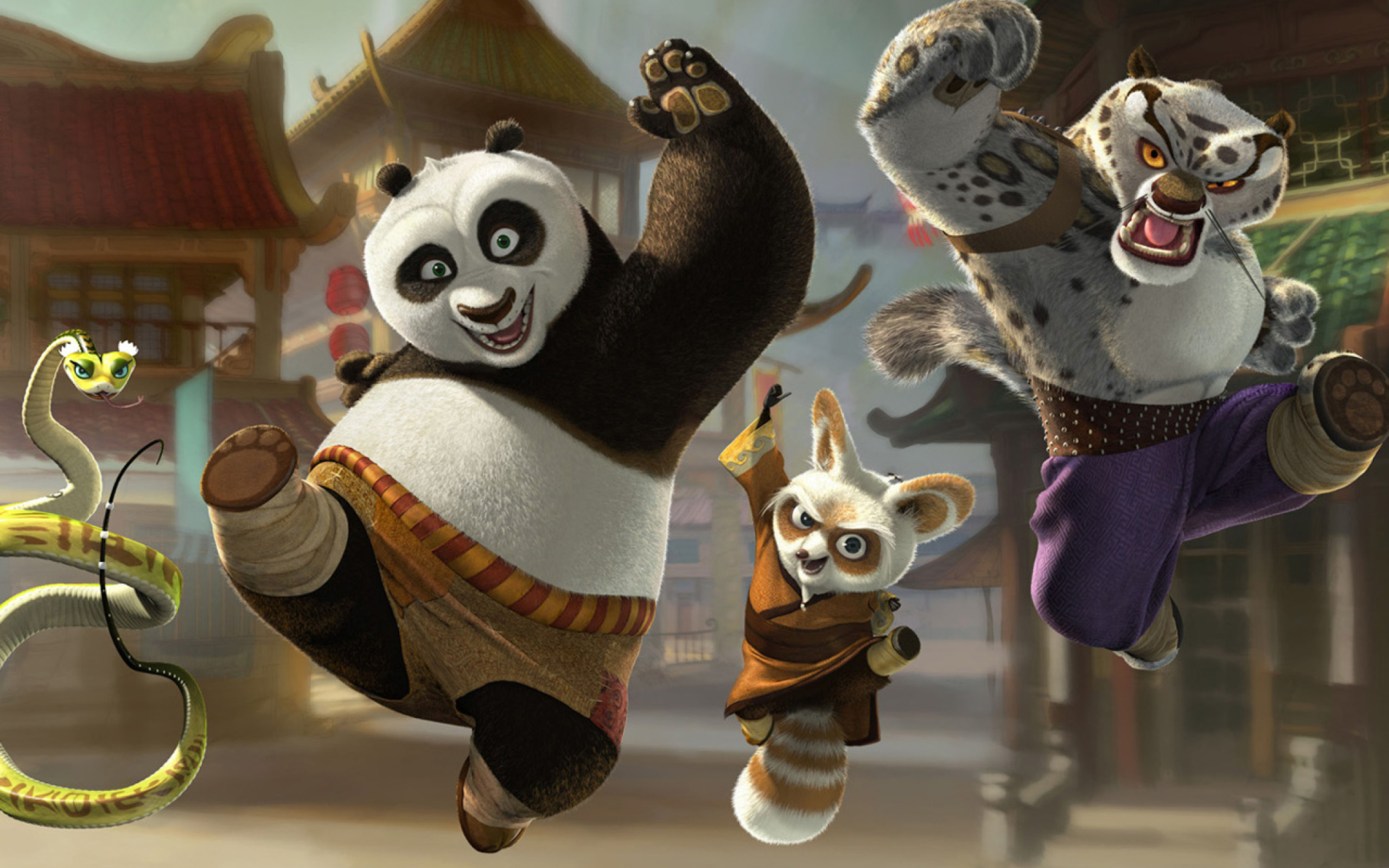 Обои Kung Fu Panda 2560x1600