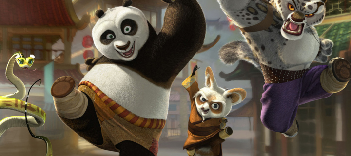 Fondo de pantalla Kung Fu Panda 720x320