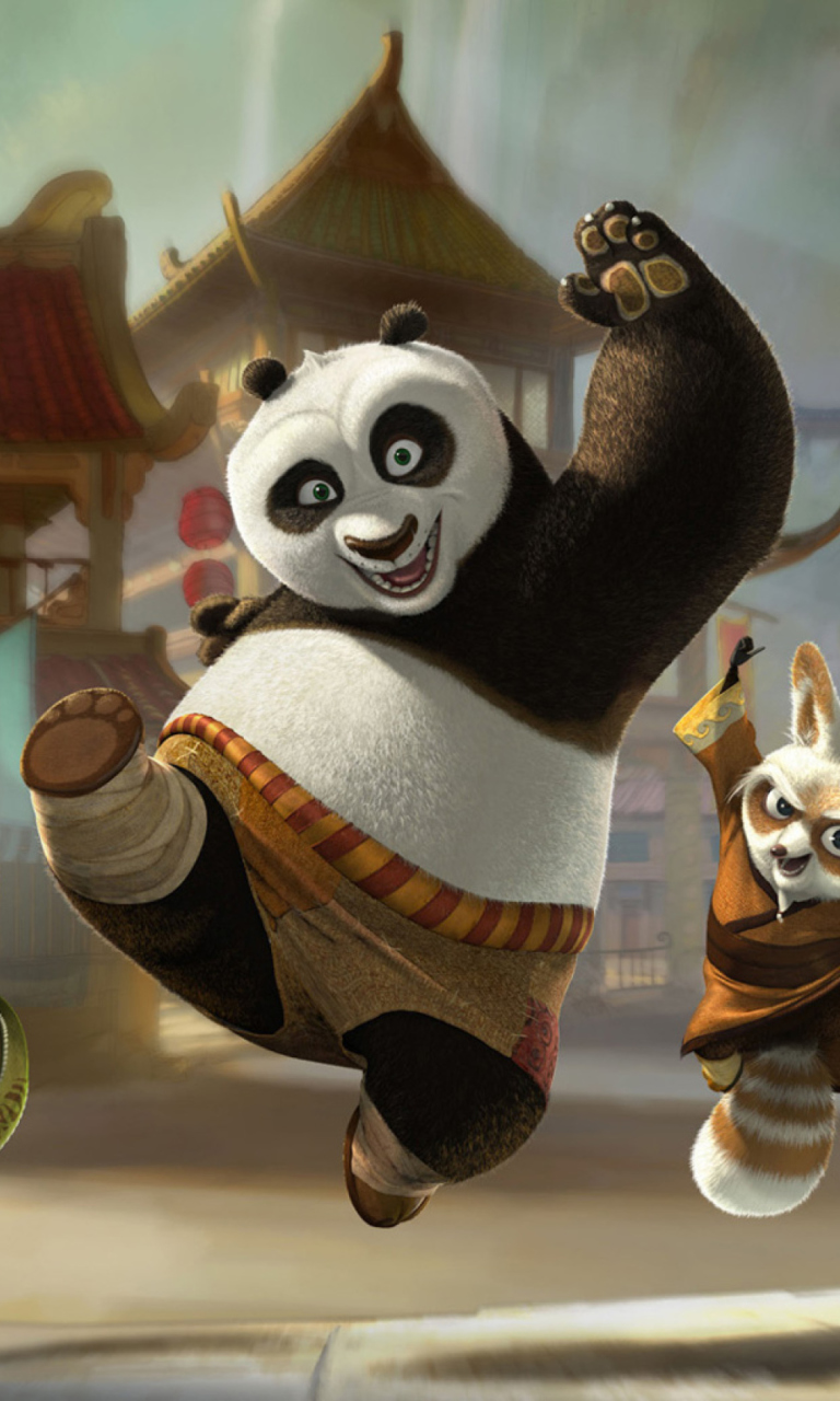 Das Kung Fu Panda Wallpaper 768x1280