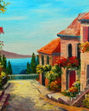 Fondo de pantalla Italian Paint 128x160