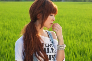 Asian Girl - Obrázkek zdarma pro Samsung Galaxy S3