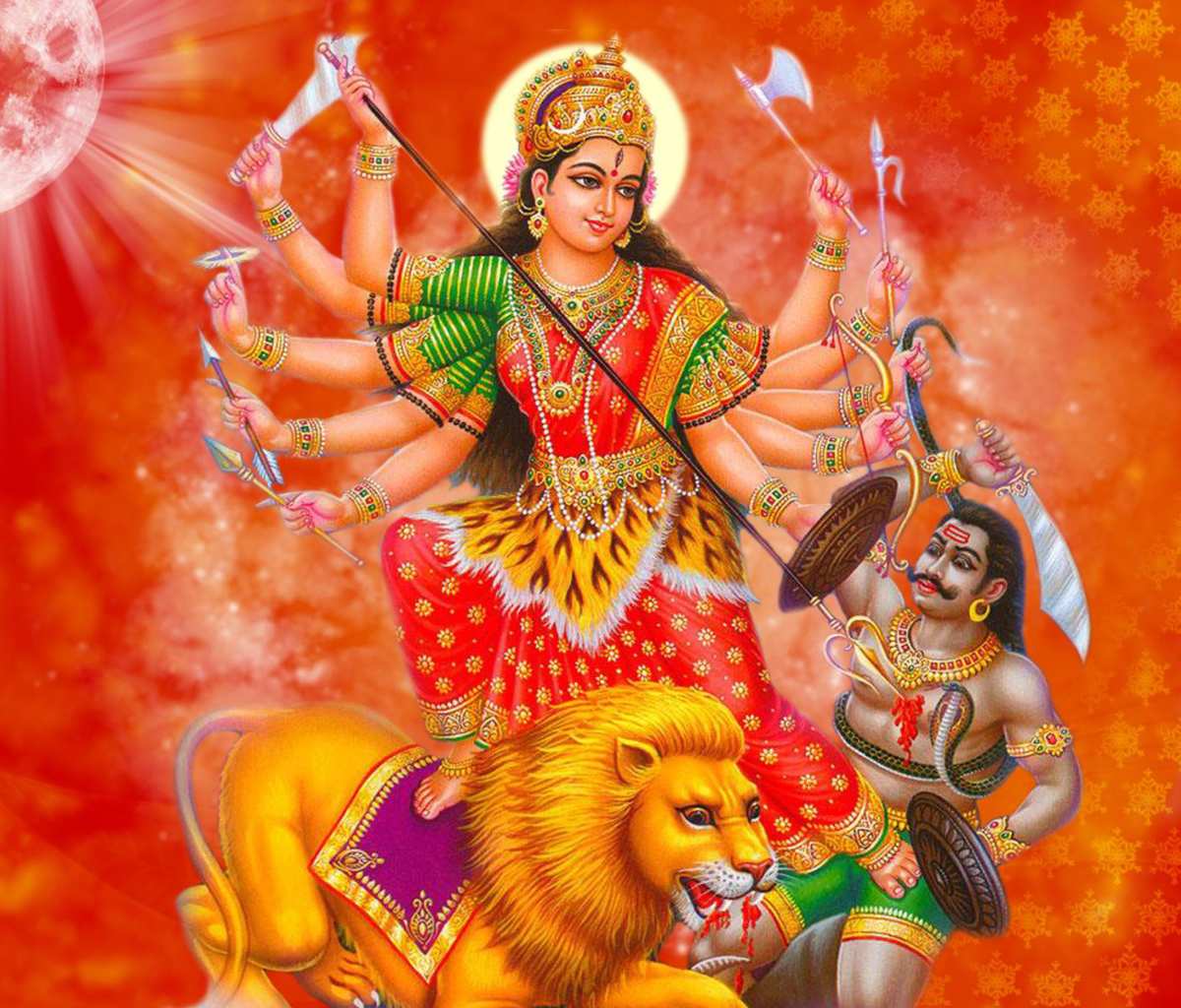 Screenshot №1 pro téma Durga Mata 1200x1024